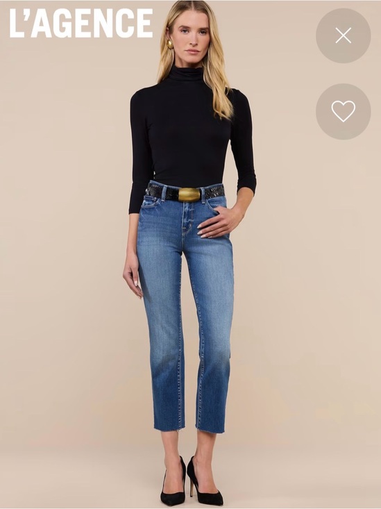 L'AGENCE Denim - NEW L’Agence Women’s 25‎ Slim Leg Cropped Jean